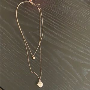Layered Rose Gold Necklace